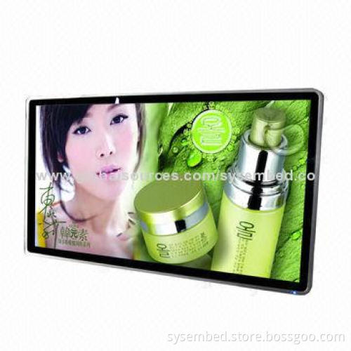 LCD Display for Advertising with Optional Digital Signage Software